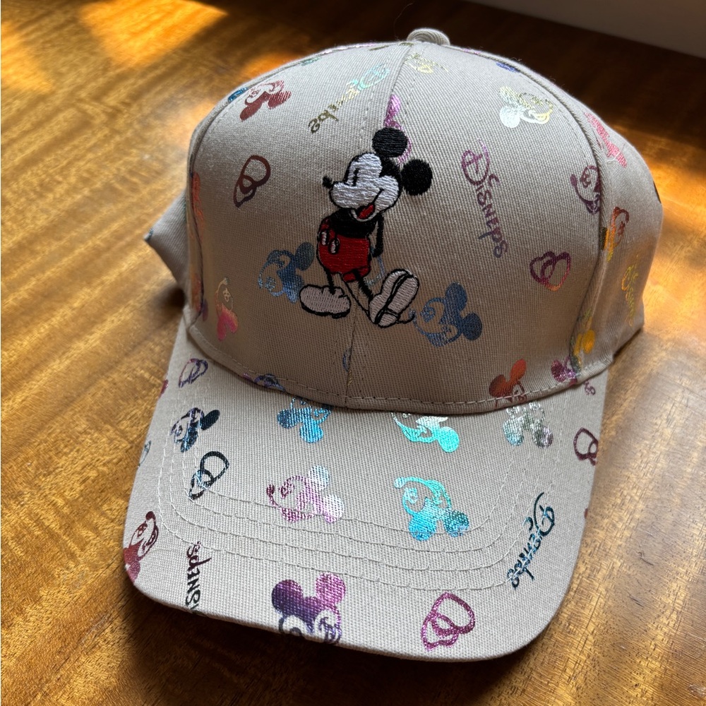 Disney Mickey Mouse Patterned Cap